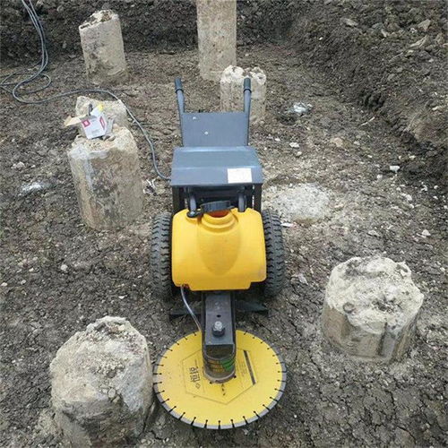 廣西北海700電動切割樁機 路面機械的高效革新力量